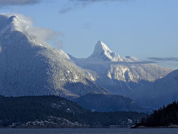 Mt Denman in winter