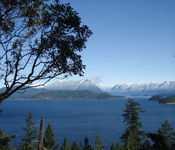 Desolation Sound from Cortes Island BC